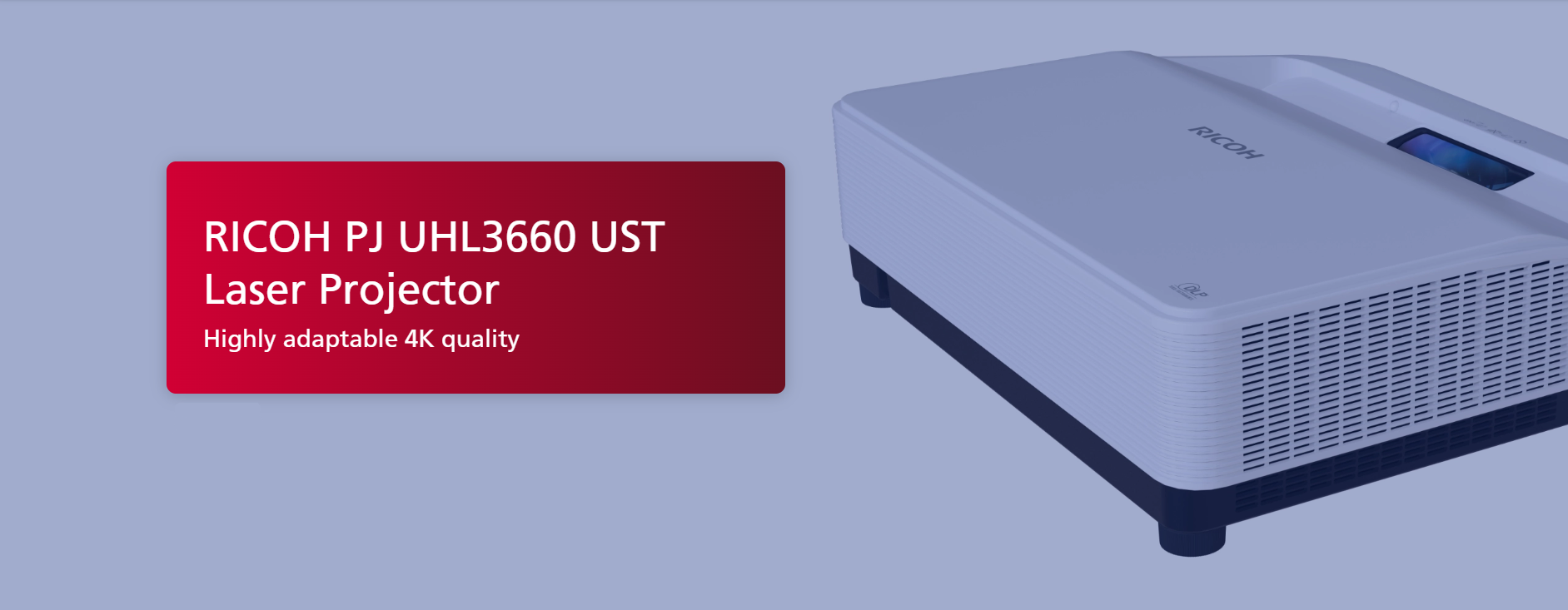 Noul Proiector Laser RICOH PJ UHL3660 UST